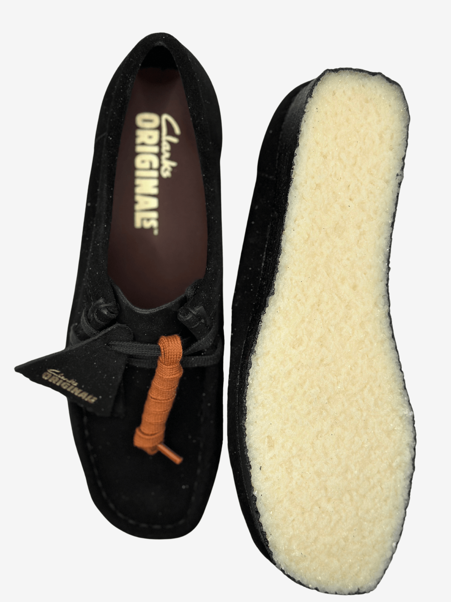 Clarks Wallabee Suede Black