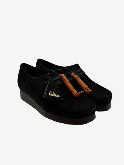 Clarks Wallabee Suede Black